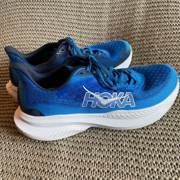 Hoka Mach 6 Neutral Cushioned Fast Running Shoe Cobalt Blue - Picture 5 of 7